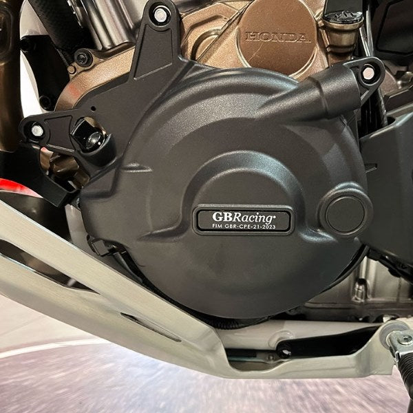 GBRacing / ジービーレーシング  CRF1100LアフリカツインDCTセカンダリエンジンカバーセット2020-2023 | EC-CRF1100-2020-SET-DCT-GBR