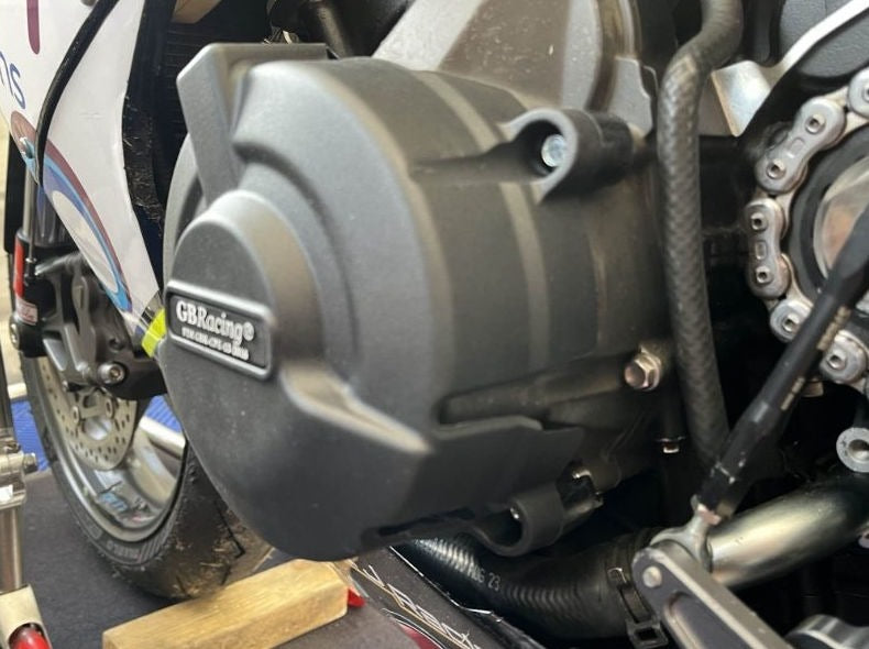 GBRacing / ジービーレーシング セカンダリー オルタネーターカバー Triumph デイトナ 660 2024 | EC-D660-2024-1-GBR