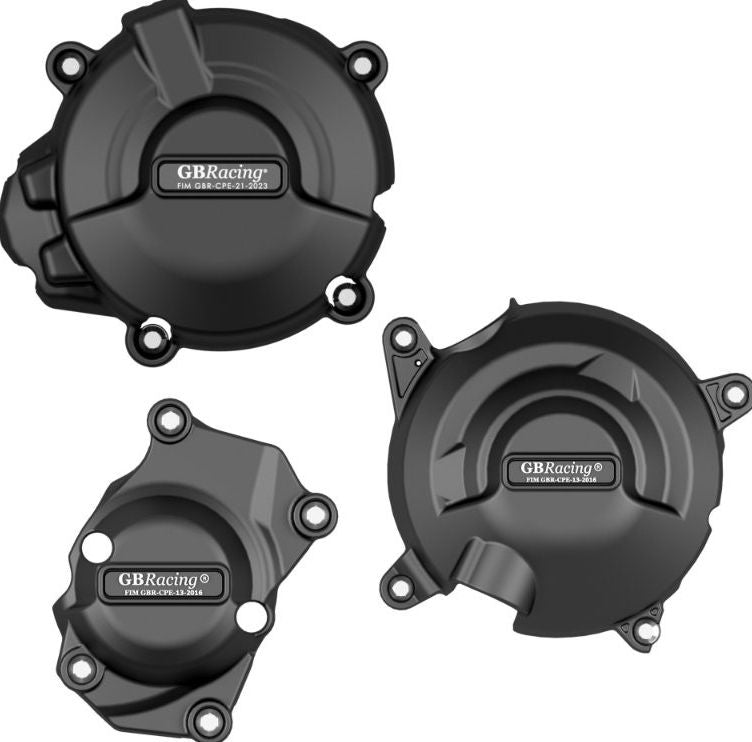 GBRacing / ジービーレーシング セカンダリー エンジンカバーセット デイトナ 660 2024 | EC-D660-2024-SET-GBR