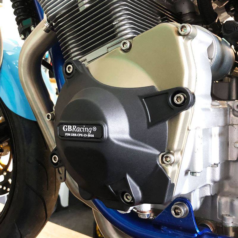 GBRacing / ジービーレーシング GSF600 セカンダリーオルタネーターカバー 1995-2004 | EC-GSF600-1995-1-GBR