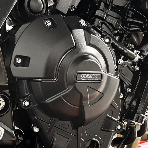 GBRacing / ジービーレーシング  GSX-8S M3＆V-STROM 800DEセカンダリクラッチカバー2023 | EC-GSX-8S-M3-2-GBR