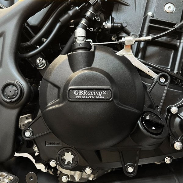 GBRacing / ジービーレーシング  YZF-R3セカンダリエンジンカバーセット2023 | EC-R3-2023-Set-GBR