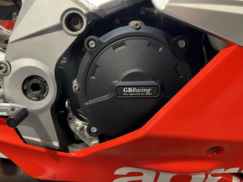 GBRacing / ジービーレーシング RSV 1000 R エンジンカバーセット 2004-2010 | EC-RSV1000-2003-SET-GBR