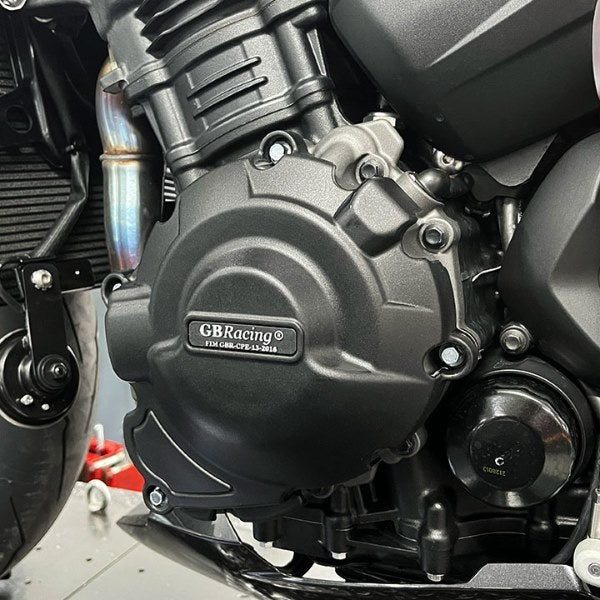 GBRacing / ジービーレーシング  SPEED TRIPLE 1200セカンダリオルタネーターカバー2021-2022 | EC-ST-1200-2021-1-GBR