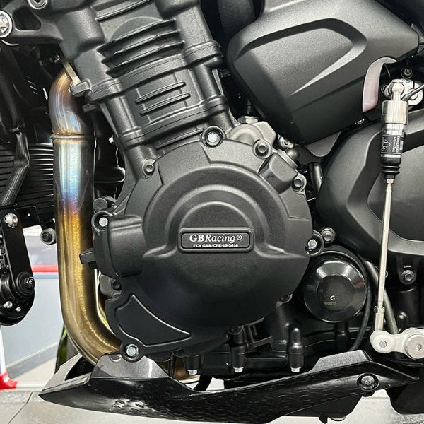 GBRacing / ジービーレーシング  SPEED TRIPLE 1200セカンダリエンジンカバーセット2021-2022 | EC-ST-1200-2021-SET-GBR