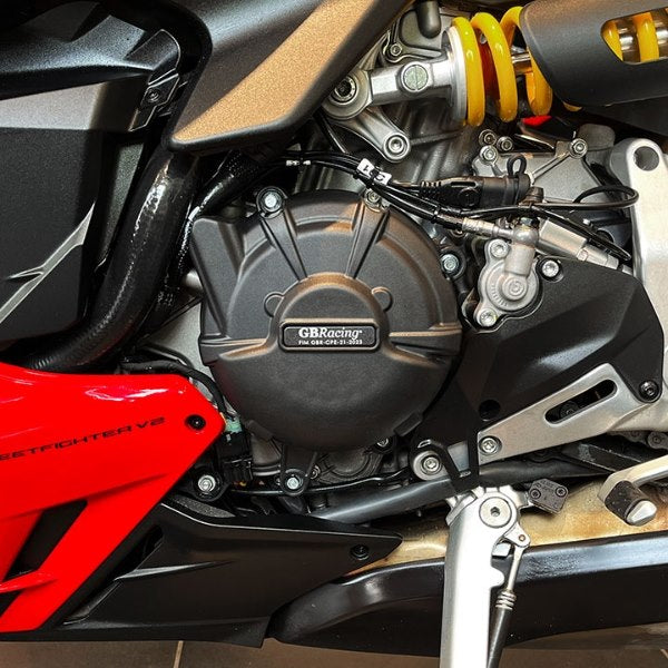 GBRacing / ジービーレーシング  V2 STREETFIGHTER SECOUDAR クラッチカバー 2022-2023 | EC-V2-SF-2022-2-GBR