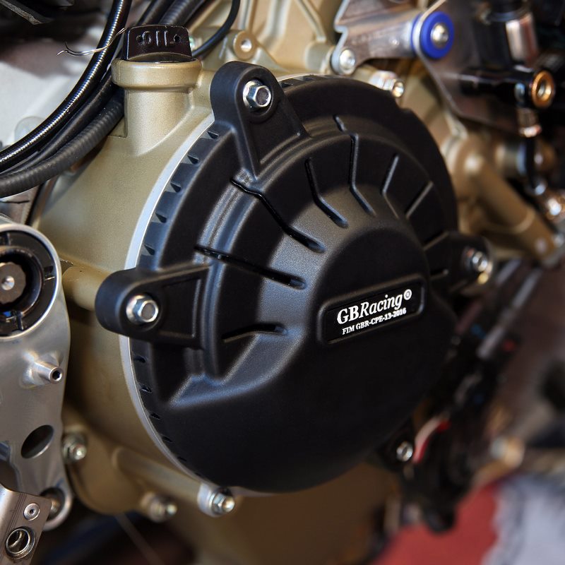 GB Racing / ジービーレーシング Ducati V4R クラッチカバー 2019 | EC-V4R-2019-2-GBR