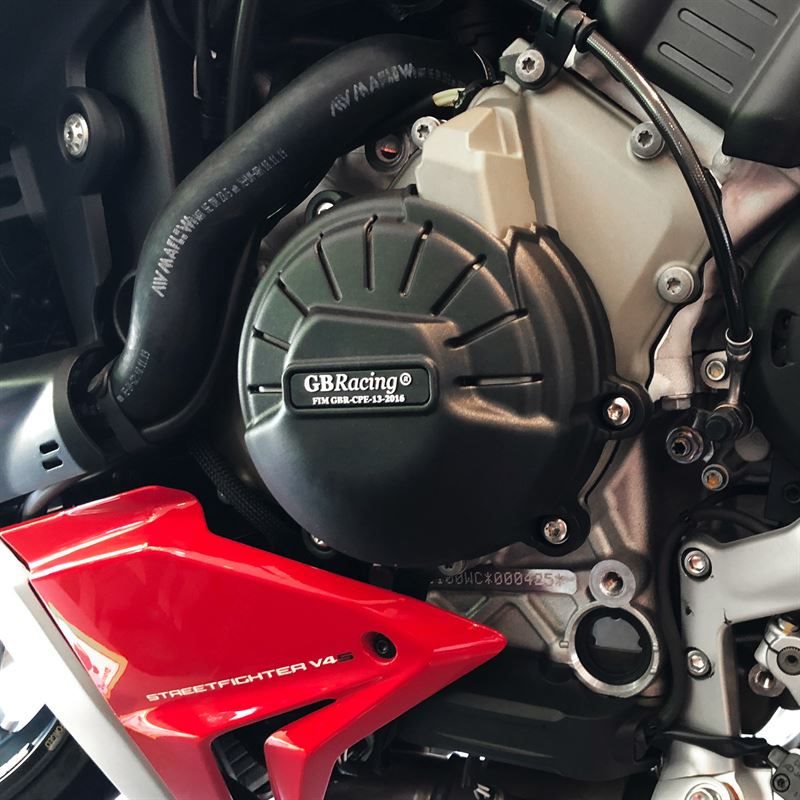 GBRacing / ジービーレーシング V4S Streetfighter オルタネーターカバー 2020-2022 | EC-V4S-SF-2020-1-GBR