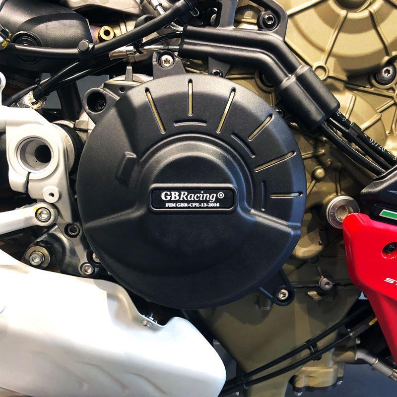 GBRacing / ジービーレーシング V4S Streetfighter クラッチカバー 2020-2022 | EC-V4S-SF-2020-2-GBR