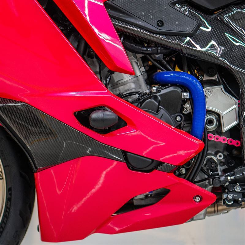 GBRacing / ジービーレーシング Ninja ZX-25R セカンダリーオルタネーターカバー 2020-2022 | EC-ZX-25R-2020-1-GBR