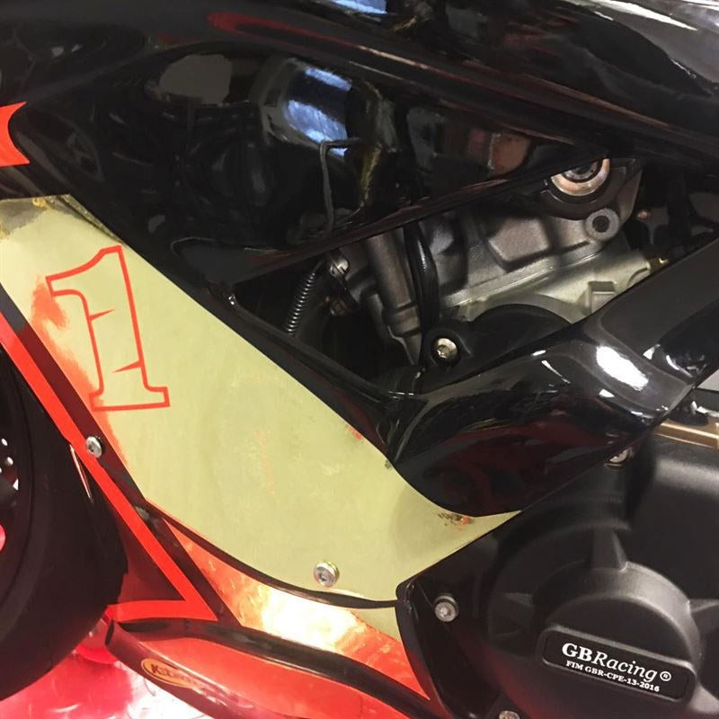 GBRacing / ジービーレーシング S1000RR フレームプロテクターセット M6- 2019-2022 | FP-S1000RR-2019-SET-GBR