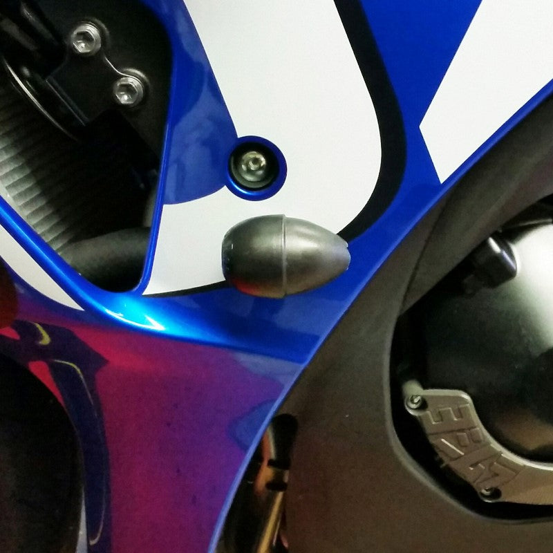 GBRacing / ジービーレーシング ブレットフレームスライダーセット | FS-GSXR1000-K9-S