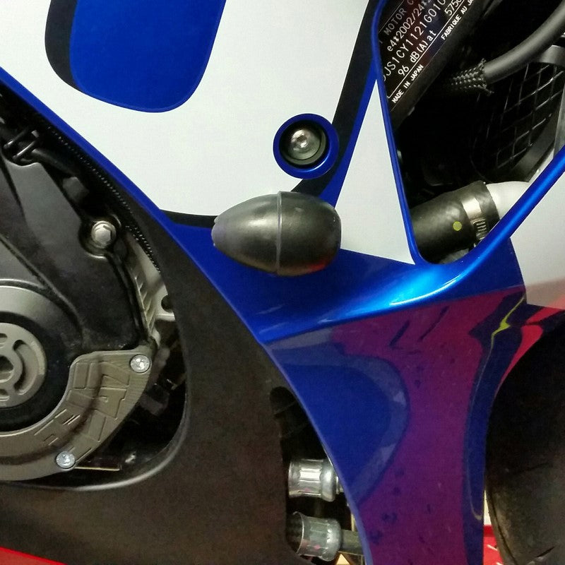 GBRacing / ジービーレーシング ブレットフレームスライダーセット | FS-GSXR1000-K9-S