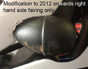 GBRacing / ジービーレーシング ブレットフレームスライダーセット | FS-S1000RR-2009-S