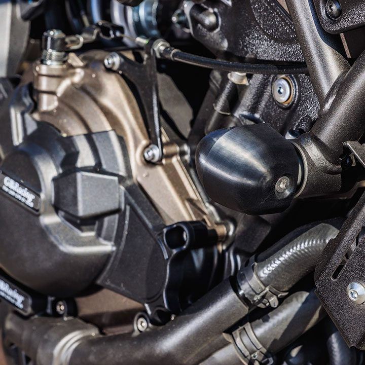 GBRacing / ジービーレーシング XL ブレットフレームスライダーセット - XSR900 2022-2024 - STREET | FS-XSR900-2022-XL