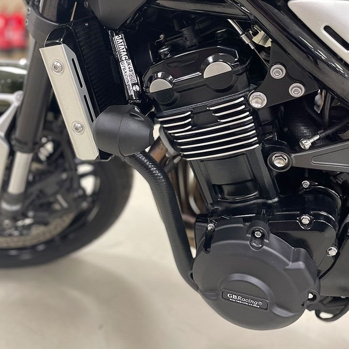 GBRacing / ジービーレーシング XL ブレットフレームスライダーセット - Z900 & Z900RS 2017 - 2024 - STREET | FS-Z900-2017-XL