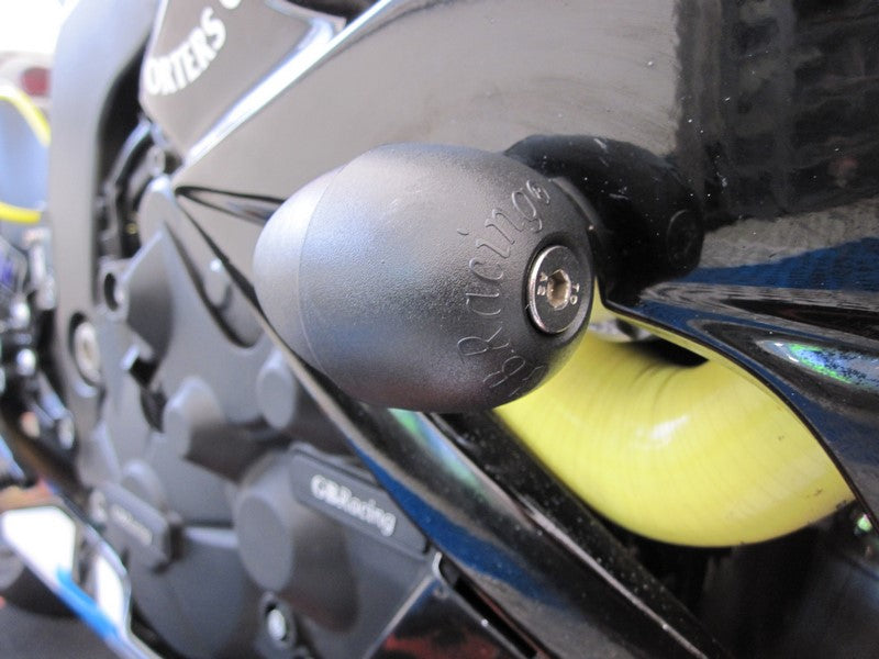 GBRacing / ジービーレーシング ブレットフレームスライダー - 右手側 | FS-ZX6-2009-RHS-R