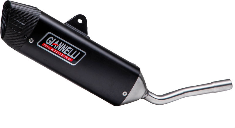GIANNELLI / ジェネリ EXHAUST SILENCER SONIC IN BLACK ALUMINUM APPROVAL FOR BETA RR50 MOTARD TRACK 2021> | 34711HS