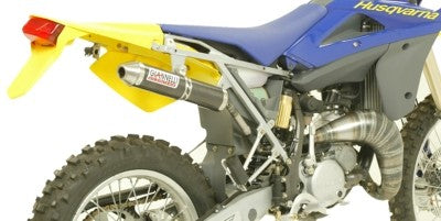Giannelli / ジェネリ HUSQVARNA WRE 125 05/06 - SM 125 05/06 E U APPROVED CARBON FIBER SILENCER | 54609HF