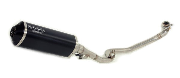 Giannelli / ジェネリ APRILIA/PIAGGIO/GILERA 500 CC BLACK ALUM INIUM SILENCER | 73672B2