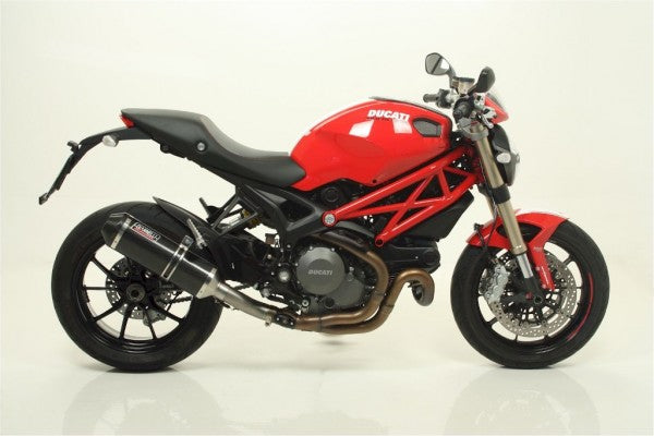 Giannelli / ジェネリ DUCATI MONSTER 1100 EVO 11 SLIP-ON IPER SPORT WITH CARBON FIBRE SILENCER AND CAR BY END CAP | 73776C6SY