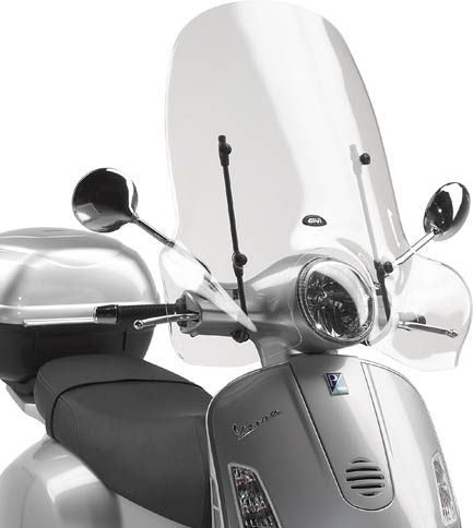 Givi / ジビ スクリーン クリア 51-5x69-5cm Vespa LX 50-125-150 (05-14) | 104A