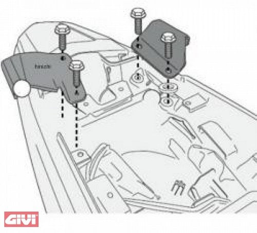 Givi / ジビ マウンティングキット PL1121 / PL1121CAM / PLX1121 キャリア | 1121KIT