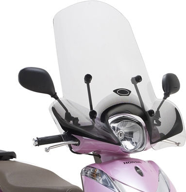 Givi / ジビ ウインドスクリーン Honda SH Mode 125- クリ アスクリーン- dim HxW 43x46cm | 1125A