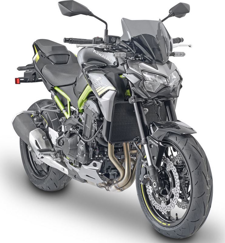 Givi / ジビ スクリーン Honda CB500F 19-- Kawasaki Z900 20スモーク dim. HxW 28x36-5 cm- フィッティングキット required to insta | 1176A