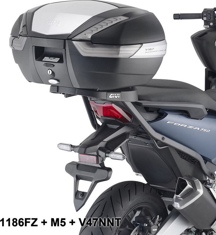 Givi / ジビ モノキー・モノロック トップケース リアラック Honda Forza 750 | 1186FZ