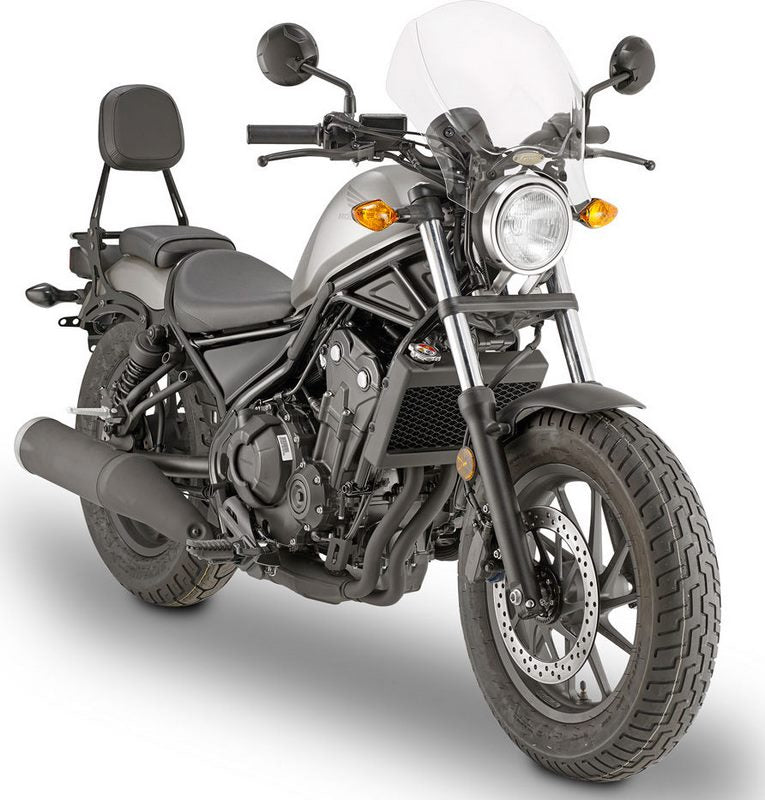 Givi / ジビ ユニバーサル（汎用） スクリーン クリア dim. HxW 35x41 cm- 取り付けキット非付属 | 140A