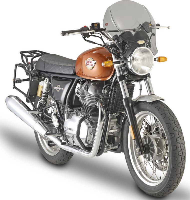 Givi / ジビ ユニバーサル（汎用） スクリーン ライトスモーク dim. HxW 35x41 cm- 取り付けキット非付属 | 140S