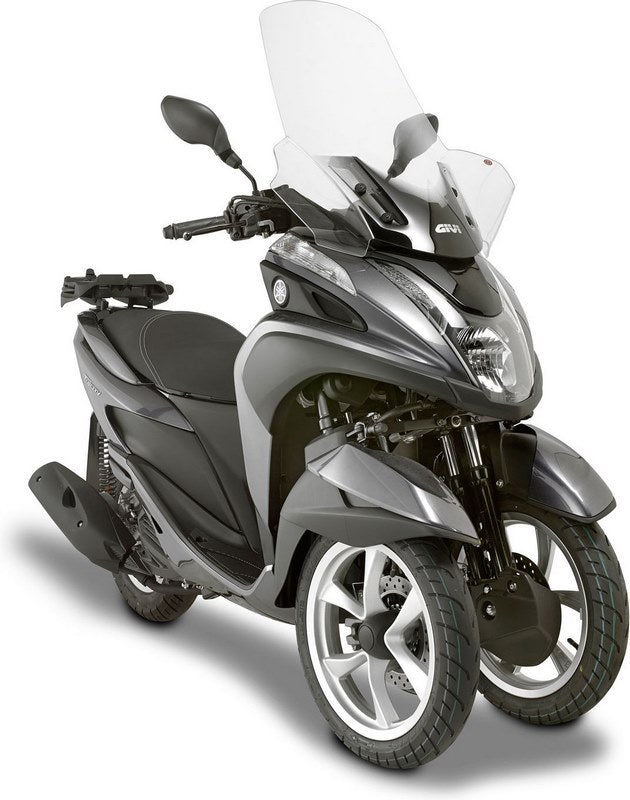 Givi / ジビ ウインドスクリーン Yamaha Tricity トリシティ 125/155- クリ アスクリーン- dim HxW 74x63cm | 2120DT