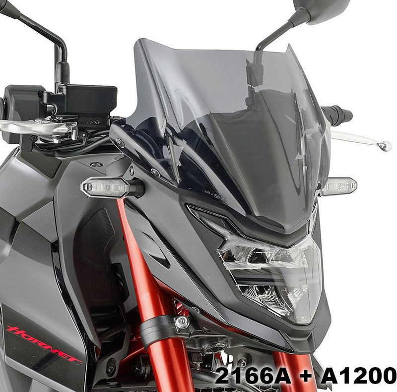 Givi / ジビ ウィンドシールド - ティンテッド - 280x365 mm (HXB) - | 2166A