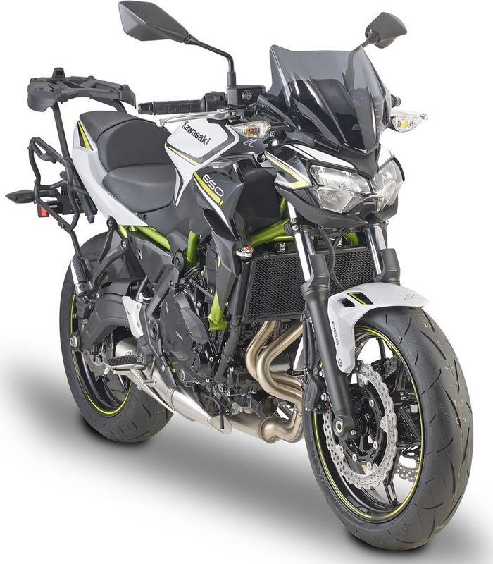Givi / ジビ スクリーン Kawasaki Z650 20-- Yamaha MT-03 20スモーク dim. HxW 28x36-5 cm- A4128A (Z650) or A2151A (MT-0 | 4128S
