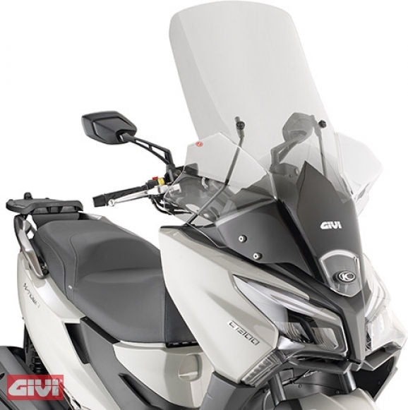 Givi / ジビ ウインドシールド クリア 970 mm（高さ） 660 mm（幅） Kymco X-Town 125-300 City (2020) | 6115DTG