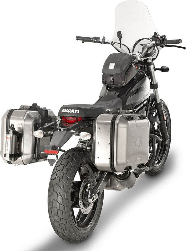 Givi / ジビ ウインドスクリーン Ducati Scrambler クリア dim. HxW 48 x 435 cm（A7407A フィッティングキット別途必要） | 7407A
