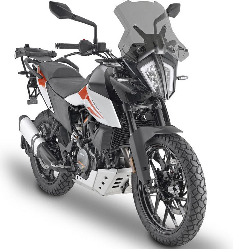 Givi / ジビ ウインドスクリーン KTM 390/790/890 Adventure ライトスモーク HxW 35x46 cm （D7711KIT フィッティングキット別途必要） | 7710D