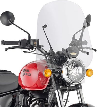 Givi / ジビ ウインドスクリーン クリア 345x51 cm Royal Enfield Meteor 350 (21-22) | 9053A