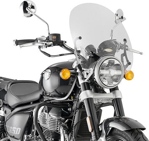 Givi / ジビ ウィンドシールド - クリア - サイズ 380x420 (HXB