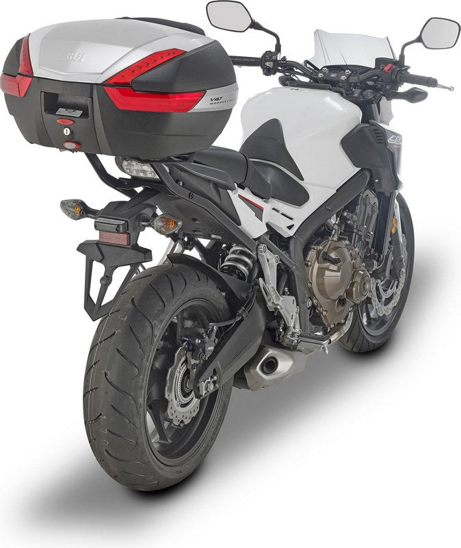 Givi / ジビ スクリーン Honda CB650F 17- スモーク dim. HxW 28x365 cm フィッティングキット付属 | A1159