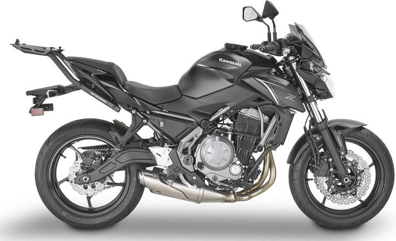 Givi / ジビ スクリーン Kawasaki Z650 17-19 スモーク dim. HxW 28x33 cm フィッティングキット付属 | A4117