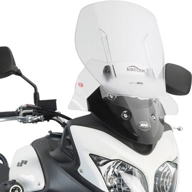 Givi / ジビ エアフロースライディング ウインドスクリーン Suzuki DL 650 V-Strom 12-16 HxW max 43x56 cm 12 cm | AF3101