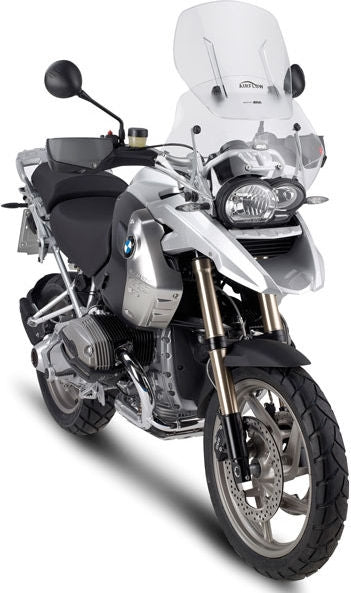 Givi / ジビ エアフロースライディング ウインドスクリーン BMW R 1200 GS 04-12 HxW max 54x54 cm 12 cm スライディング ブラケット付属 | AF330