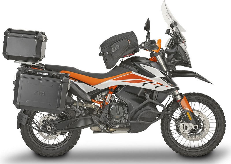 Givi / ジビ エアフロースライディング ウインドスクリーン KTM 390/790/890 Adventure HxW max 52x48 cm 12 cm スライディング ブラケット付属 | AF7711
