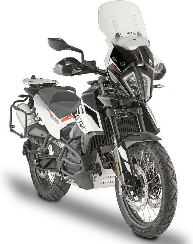 Givi / ジビ エアフロースライディング ウインドスクリーン KTM 390/790/890 Adventure HxW max 52x48 cm 12 cm スライディング ブラケット付属 | AF7711