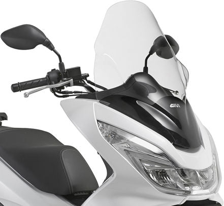 Givi / ジビ ウインドスクリーン D1136ST for Honda PCX 125-150 14-17 クリア dim. HxW 63 x 435 cm | D1136ST