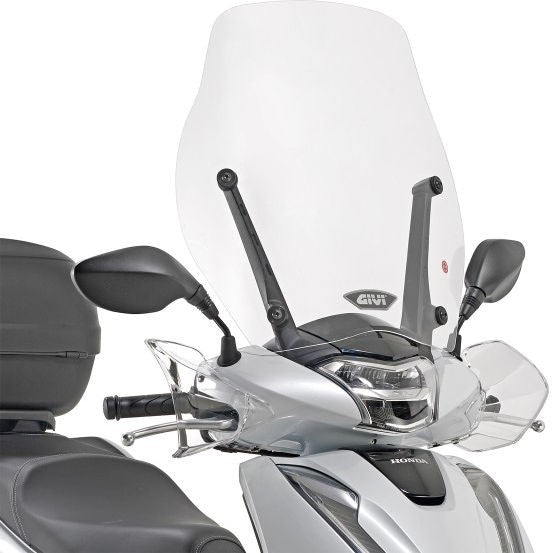 Givi / ジビ スペシフィックスクリーン クリア 51 x 49 cm Honda SH 125i-150i (17) | D1155ST