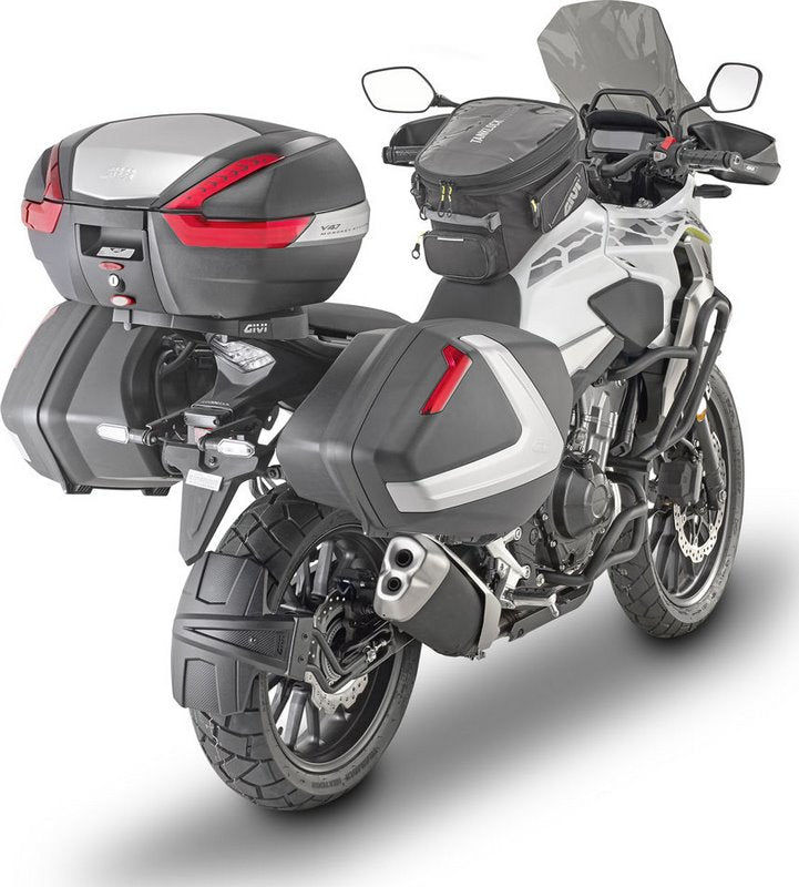 GIVI / ジビ Windscreen for Honda CB500X 19-- color clear- dim. HxW 58x45 cm- 15 cm higher than oe | D1171ST