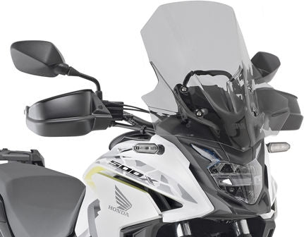 Givi / ジビ ウインドスクリーン Honda CB500X 19- ライトスモーク dim. HxW 46x45 cm | D1171S